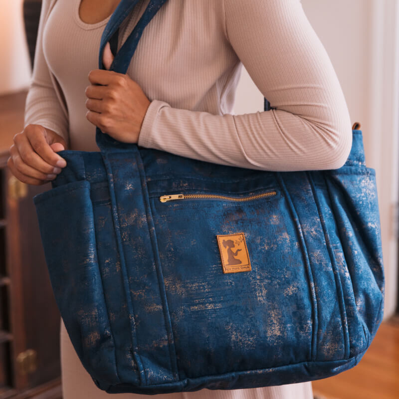 Midnight Blue Weekender Bag