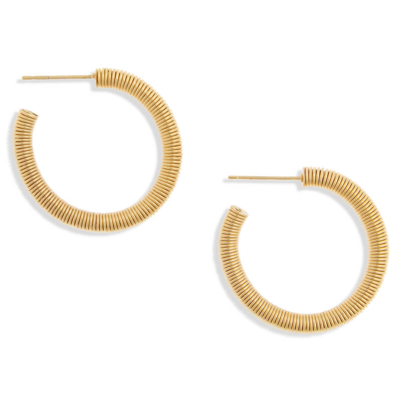 Bass Guitar Hoops