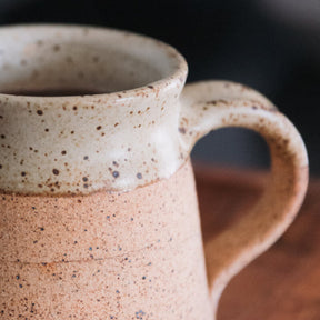 Rustic White Mug