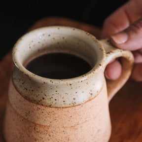 Rustic White Mug