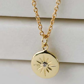 Compass Pendant Necklace