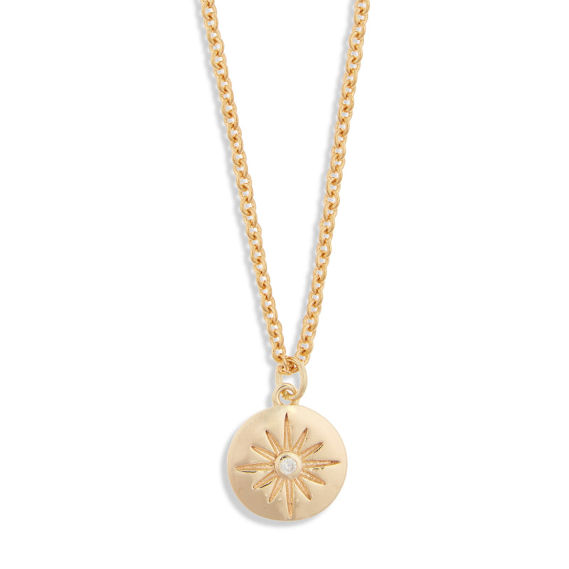 Compass Pendant Necklace