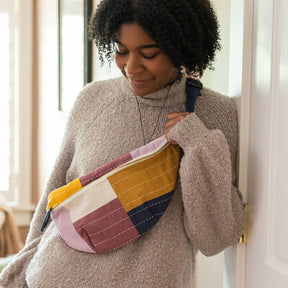 Checkered Sling Bag