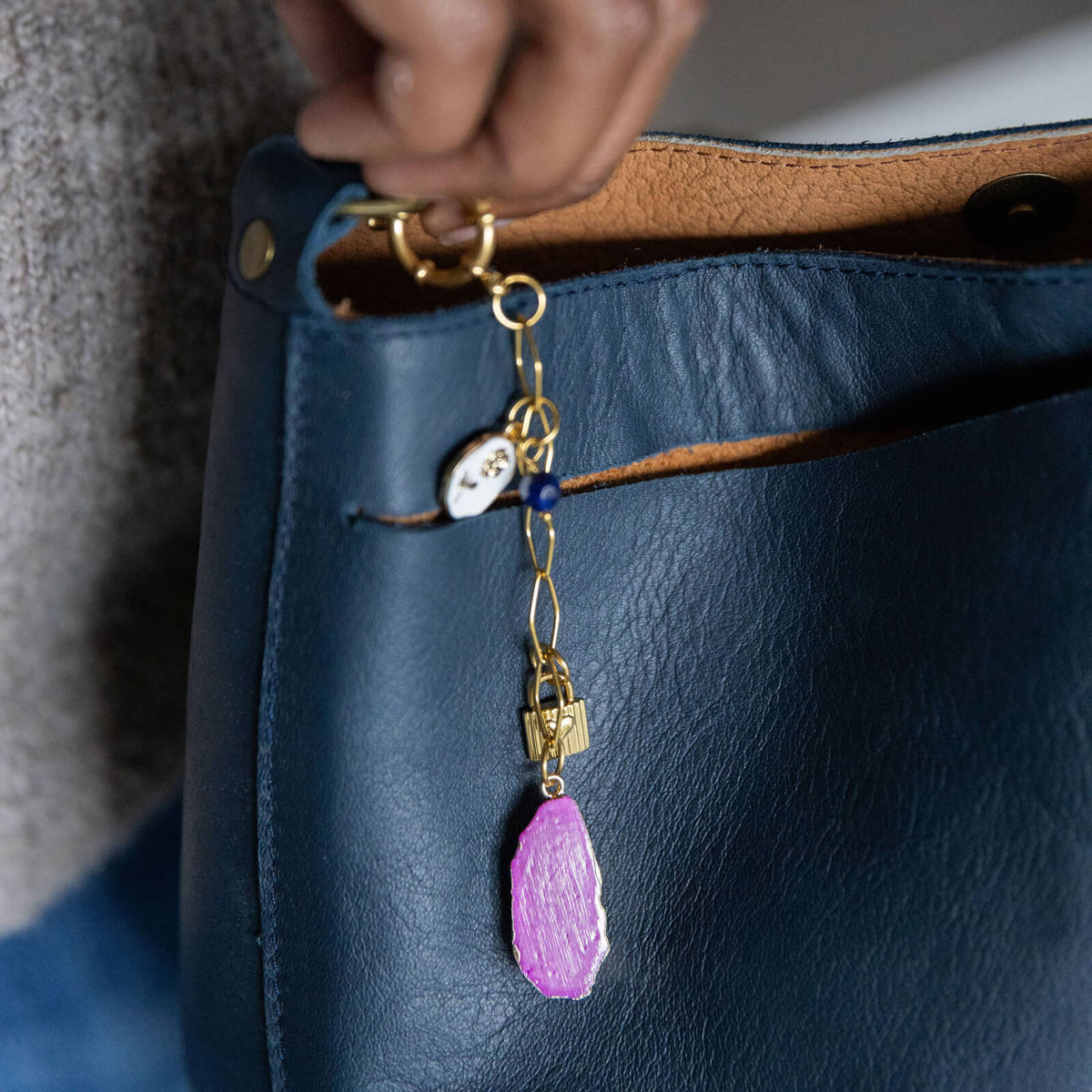Handbag Charm Keyring