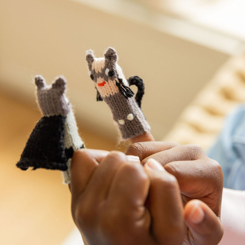 Super Hero Finger Puppets Set