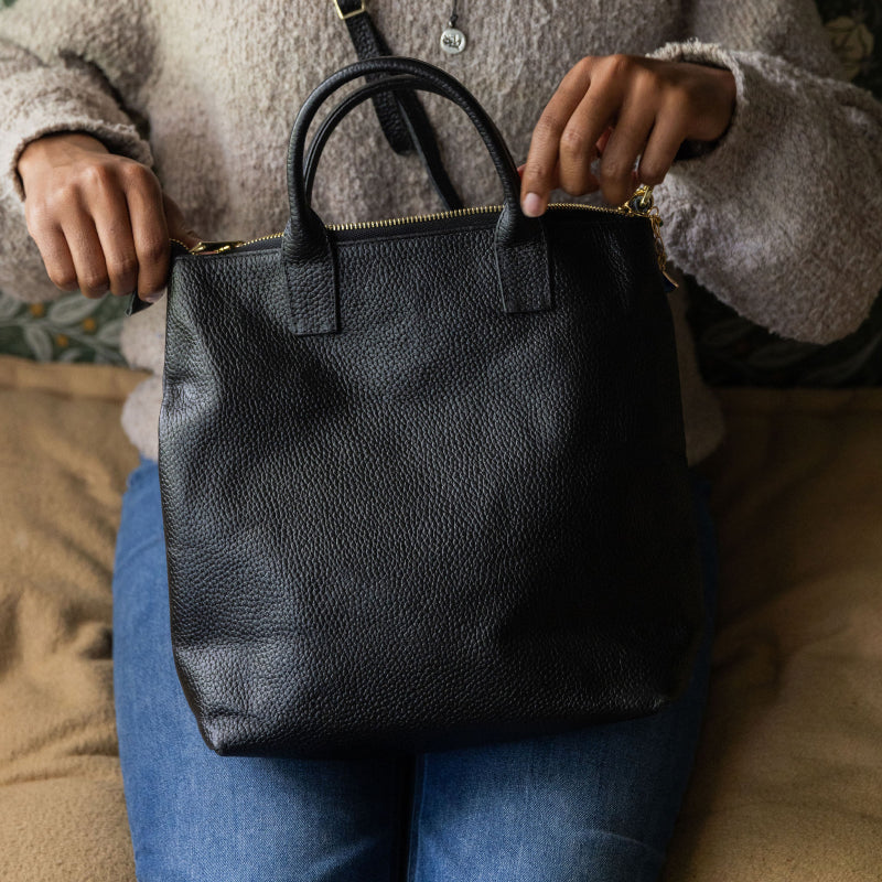 Leather Crossbody Handbag