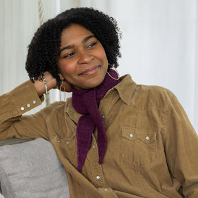 Hand Knit Neck Scarf