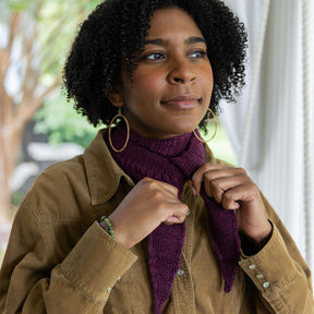 Hand Knit Neck Scarf