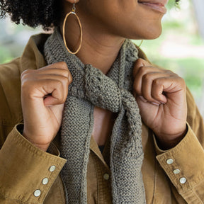 Hand Knit Neck Scarf