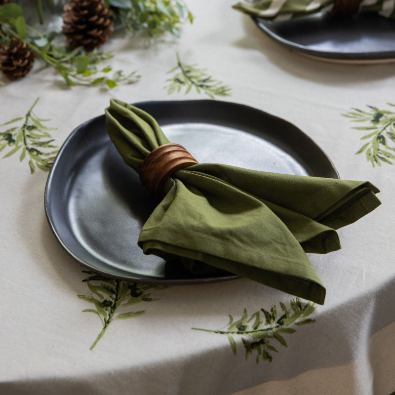 Solid & Stripe Napkin Set