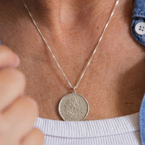 Thistle Signet Necklace