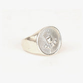 Thistle Signet Ring