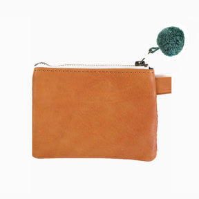 Handwoven Colorblock Coin Purse