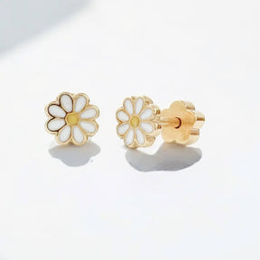 Daisies Tiny Stud Earrings