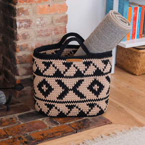 Crochet Large Basket