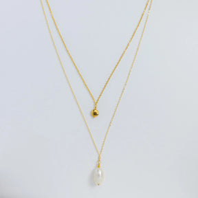 Mother of Pearl Layered Necklace