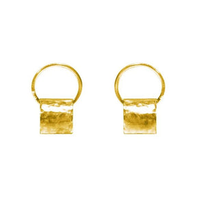 Handcrafted Hammered Earrings