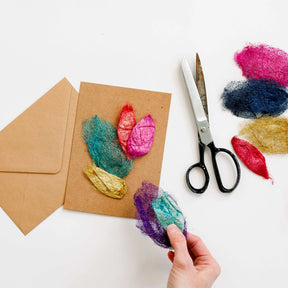 Wild Silk Cocoon Craft Set