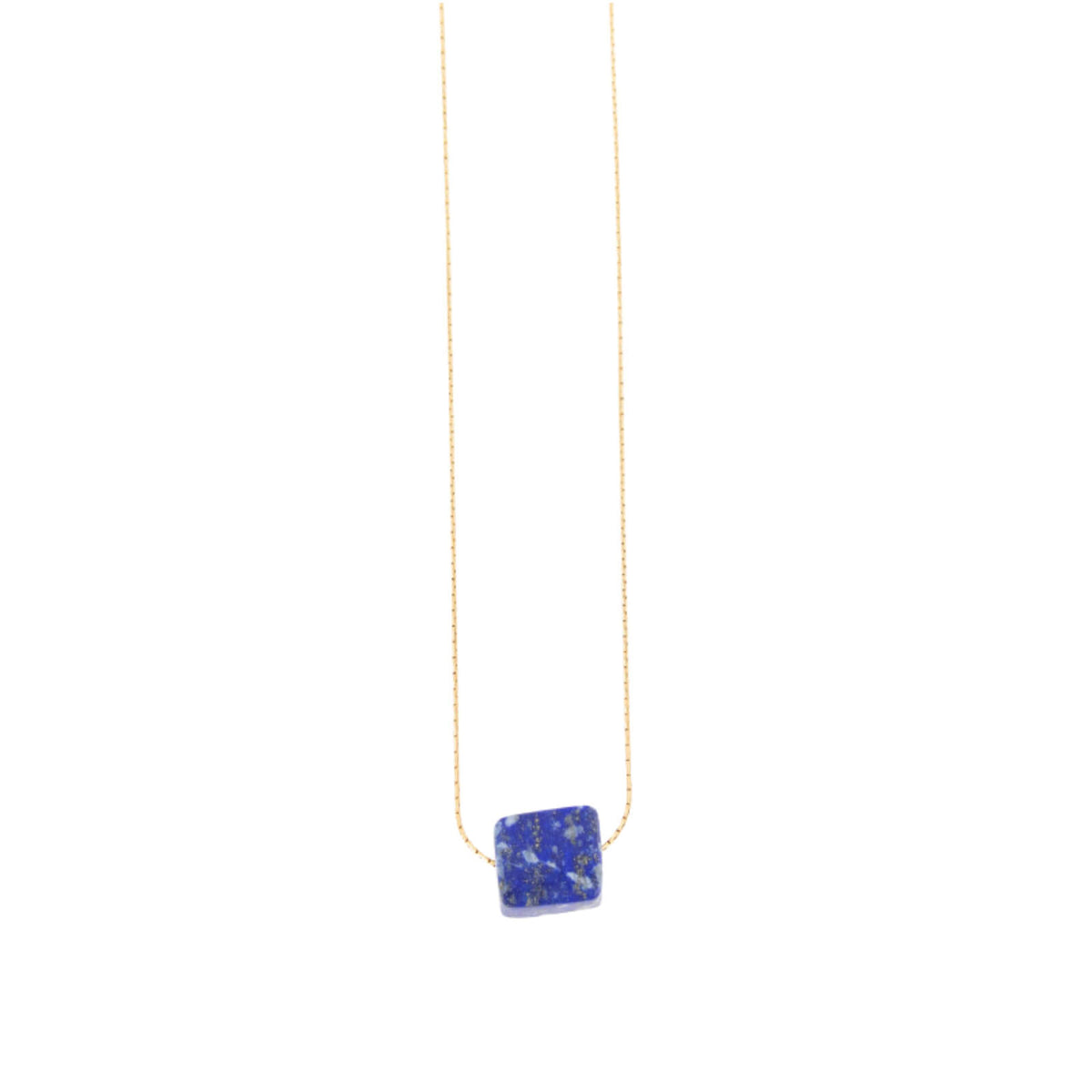 Natural Lapis Pendant Necklace