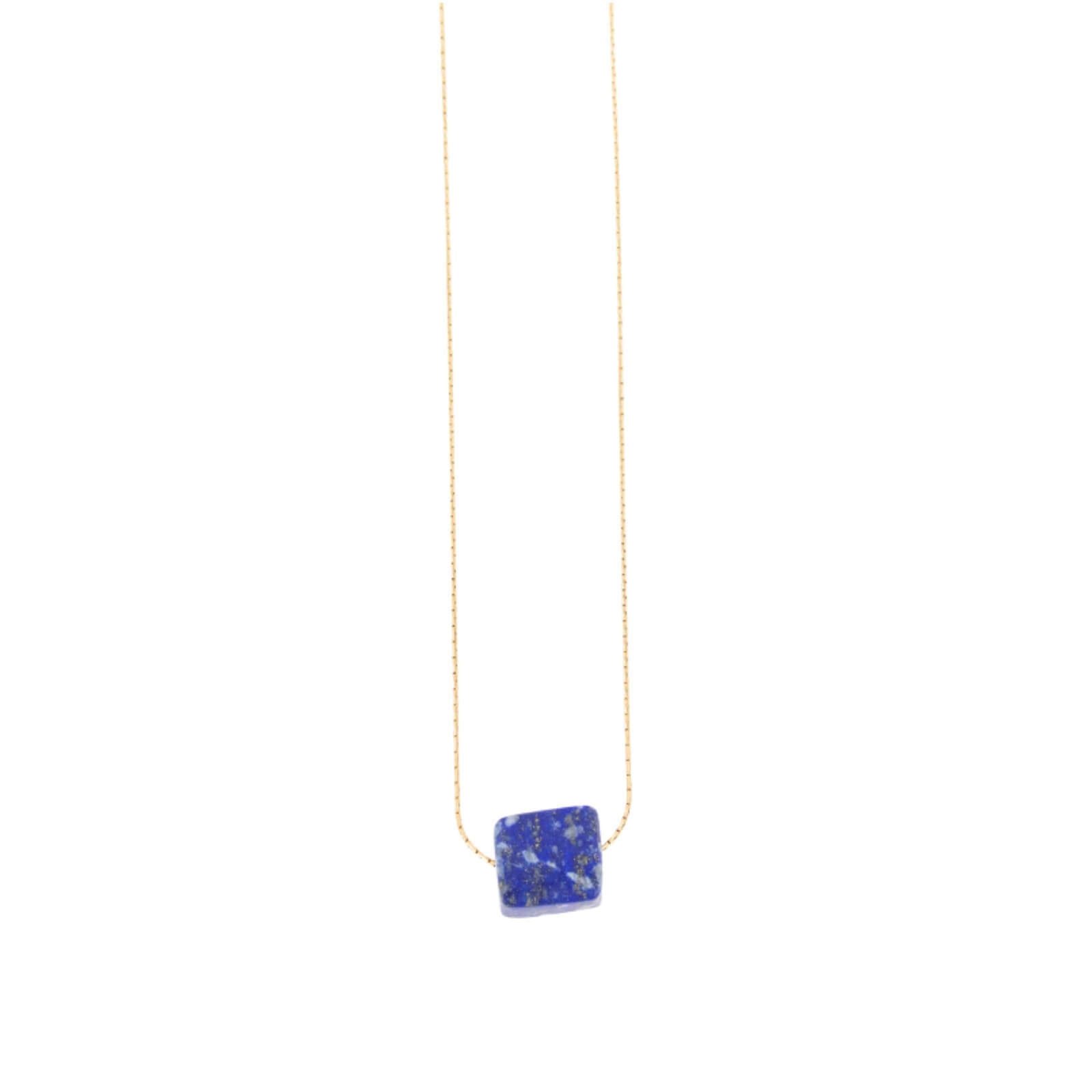 Natural Lapis Pendant Necklace