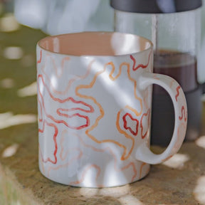 Isoline Ceramic Mug