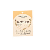 Mother Morse Code Chain + Pearl Necklace