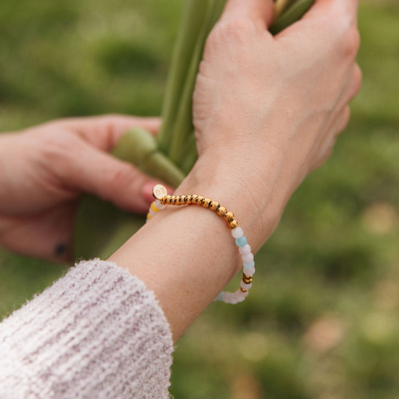 Mother Morse Code Quartz Bracelet
