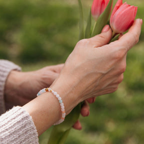 Mother Morse Code Quartz Bracelet