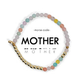 Mother Morse Code Quartz Bracelet