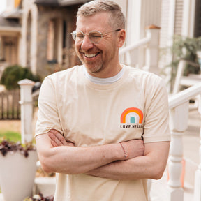 Love Heals Rainbow Tee