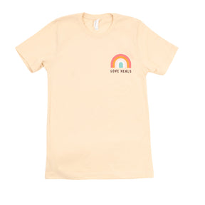 Love Heals Rainbow Tee