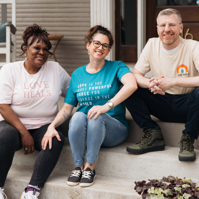 Teal Love is Powerful Tee - Thistle Farms