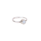 Sterling Silver and Opal Ring