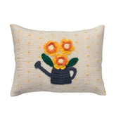 Handmade Daffodil Mini Pillow