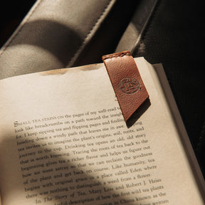 Embossed Leather Bookmark