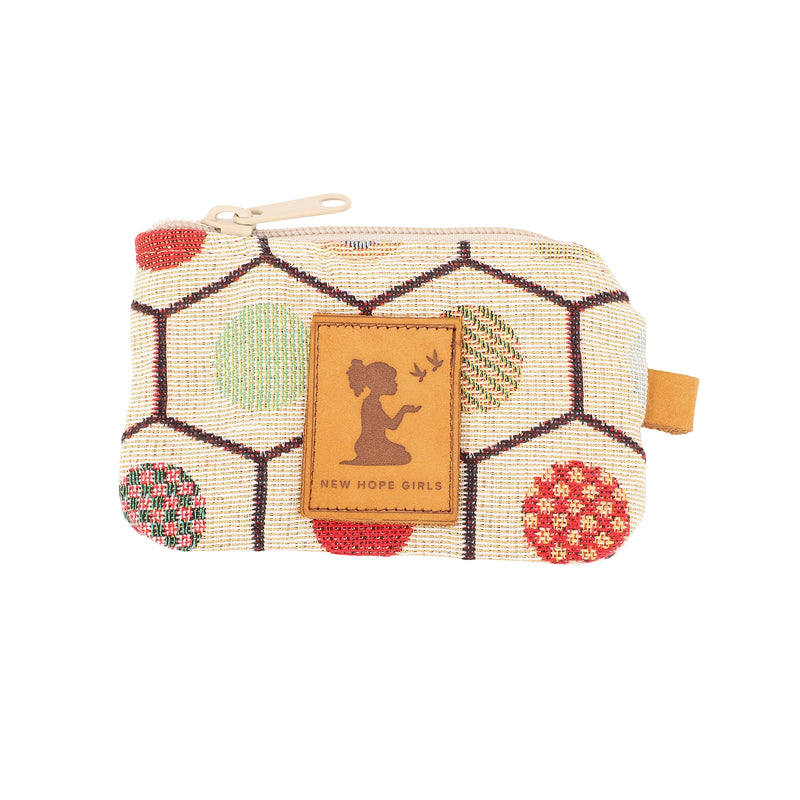 Upcycled Zip Card Pouch