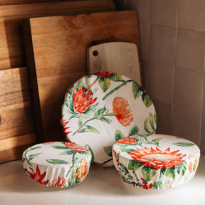Reusable Upcycled Cotton Bowl Covers