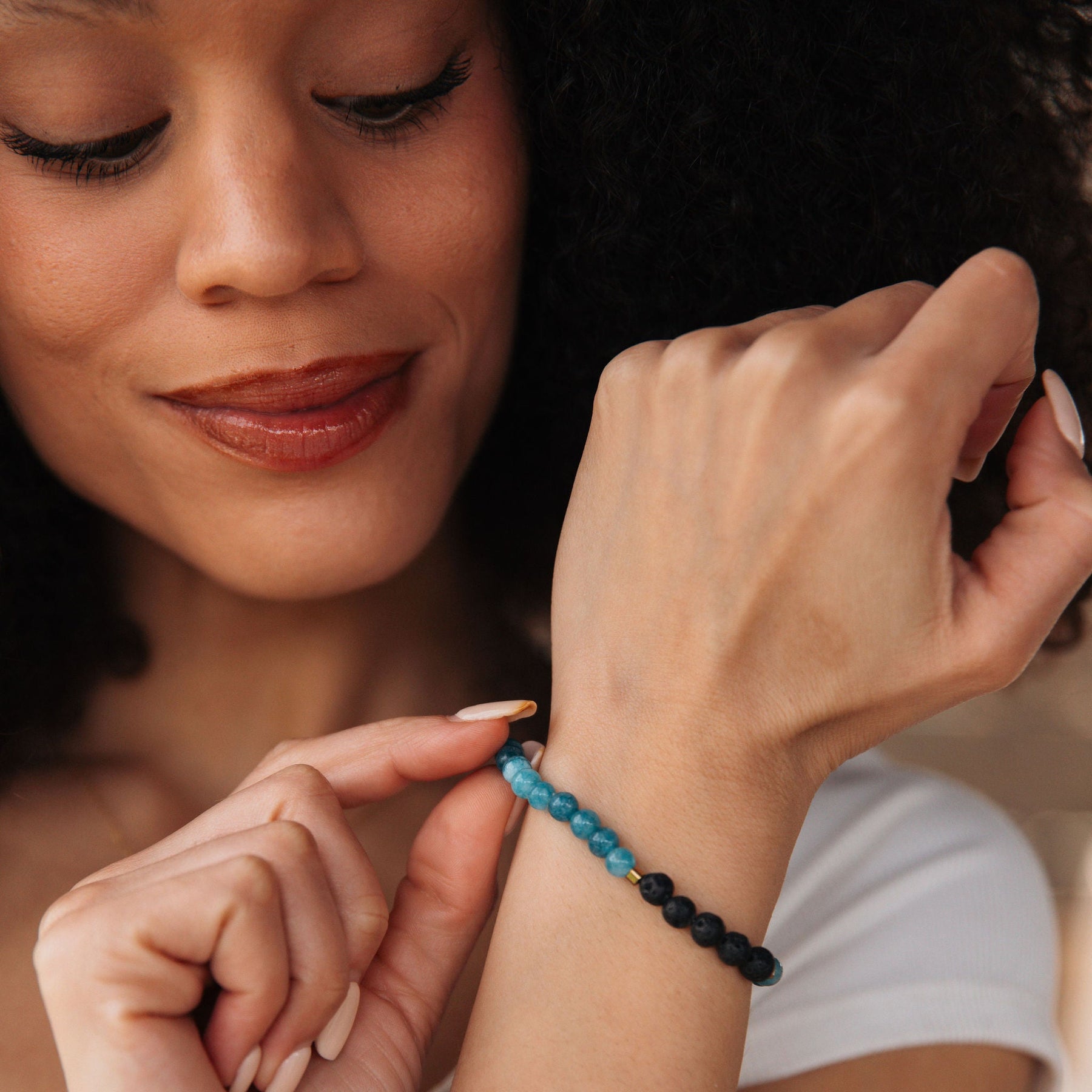 Lava Bead Gemstone Essential Oil Bracelet