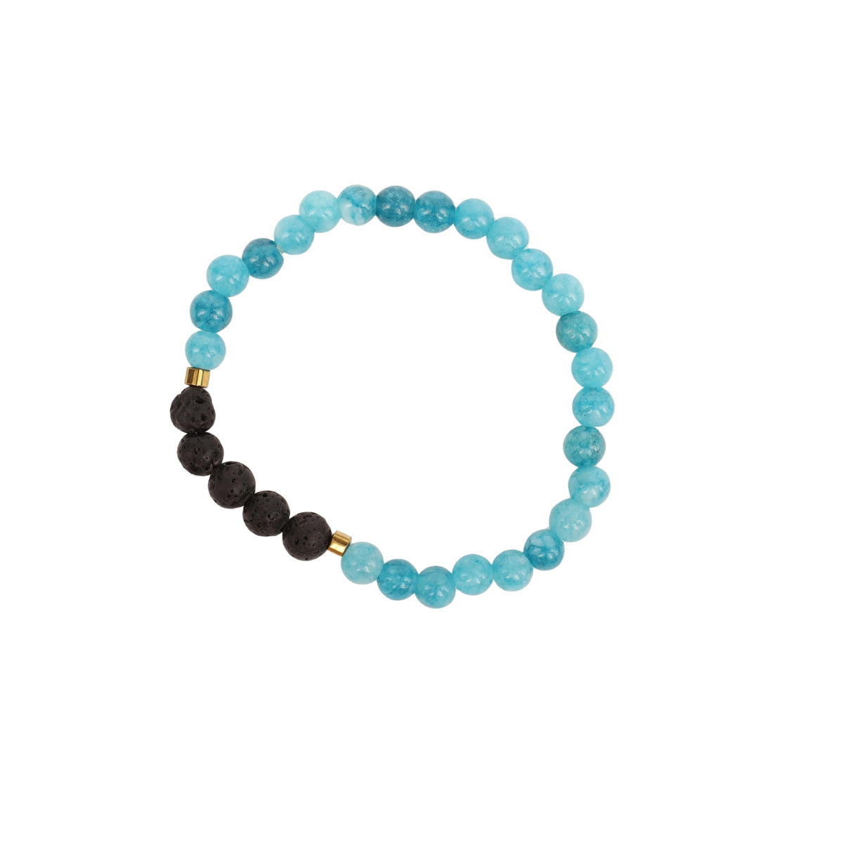 Lava Bead Gemstone Essential Oil Bracelet