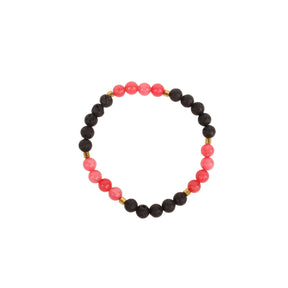 Lava Bead Gemstone Essential Oil Bracelet