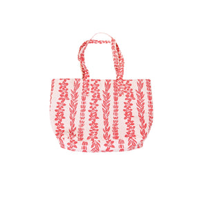 Pandanus Lined Canvas Tote Bag