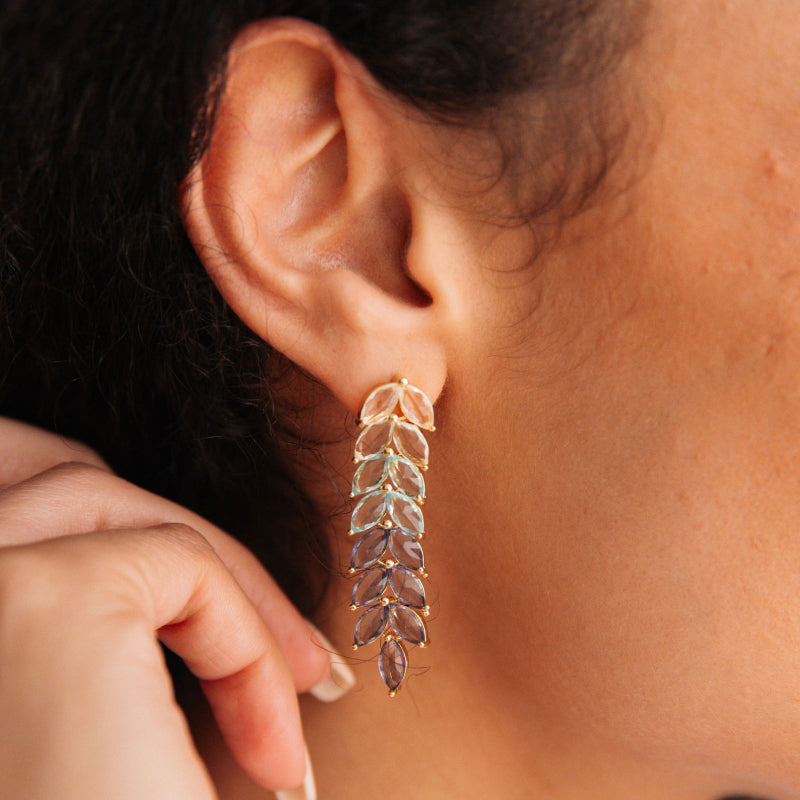 Crystal Chandelier Earrings