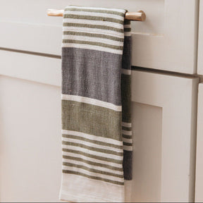 Fern Stripe Cotton Kitchen Towel