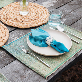 Two Tone Sky Cotton Napkin Set