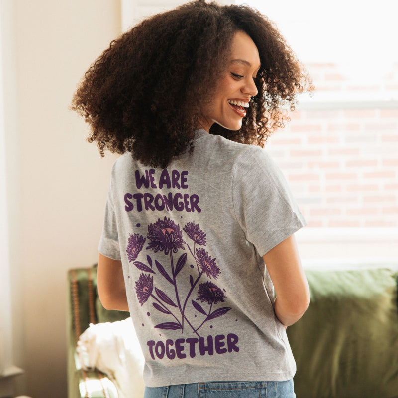 We are Stronger Together Thistle Tee