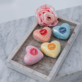 Handcrafted Rosey Radiance Bath Balm Set