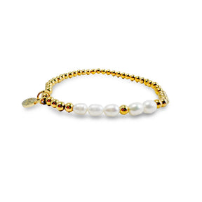 Handmade Morse Code Love Beaded Bracelet