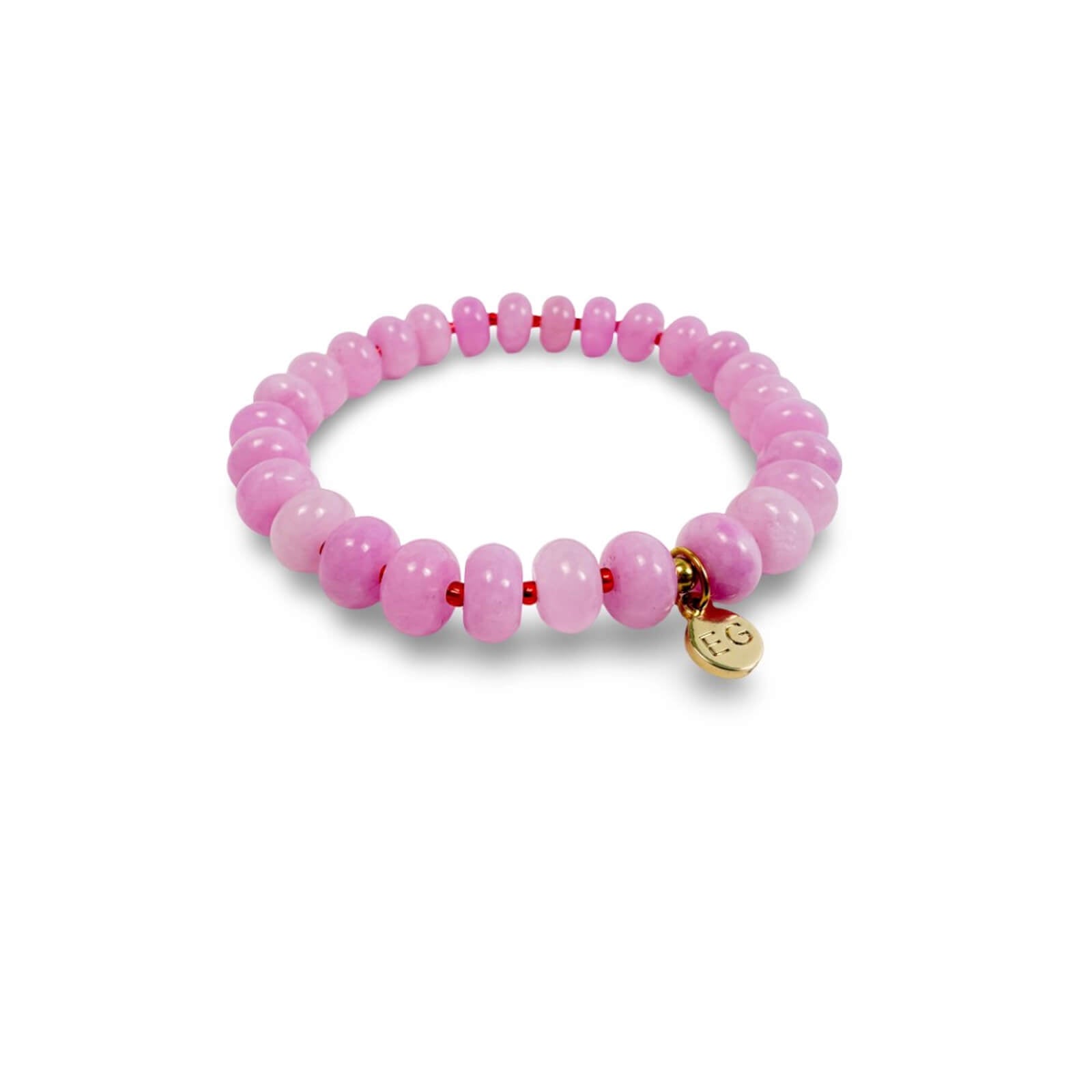 Handmade Rose Quartz Beaded Bracelet