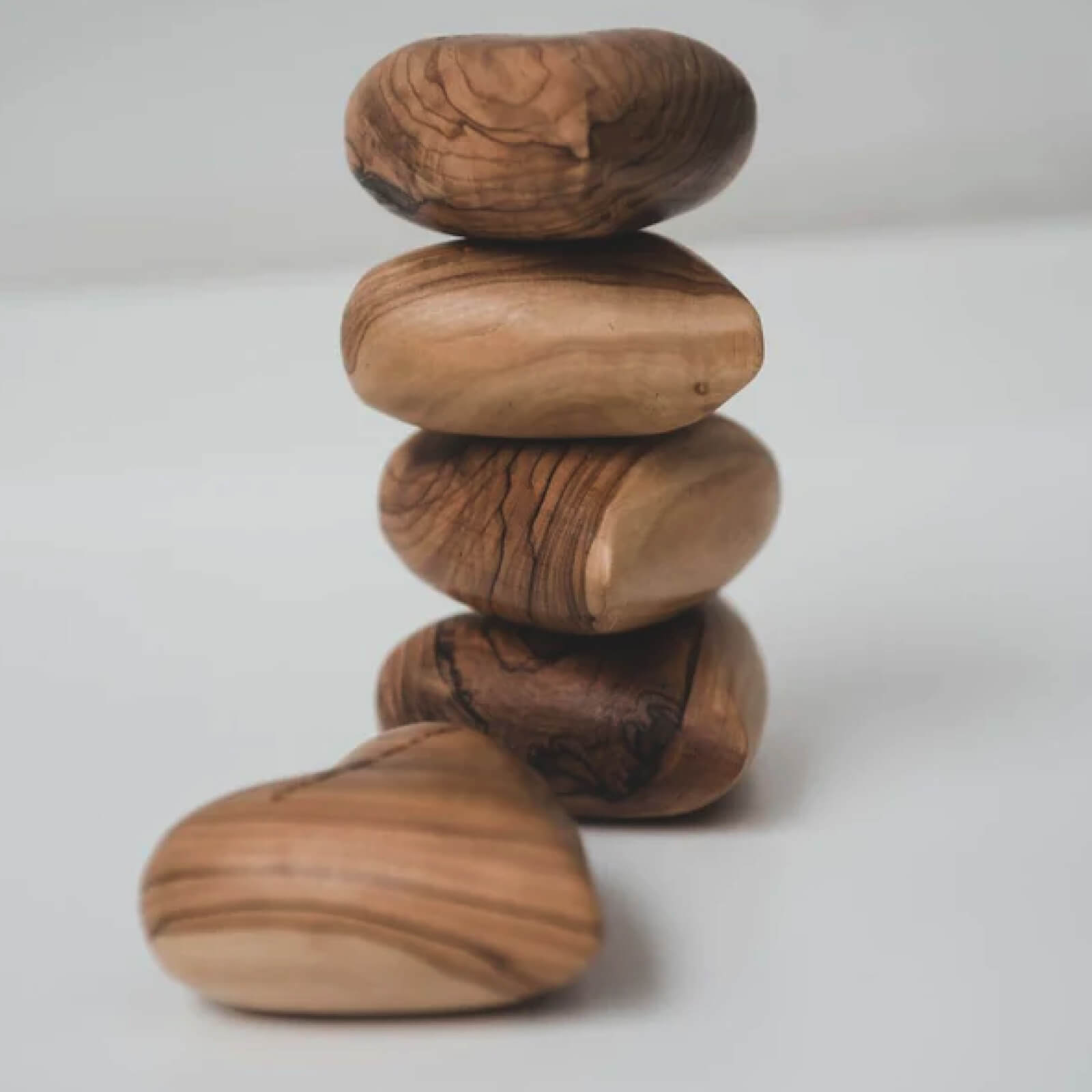 Hand-Carved Olive-Wood Heart