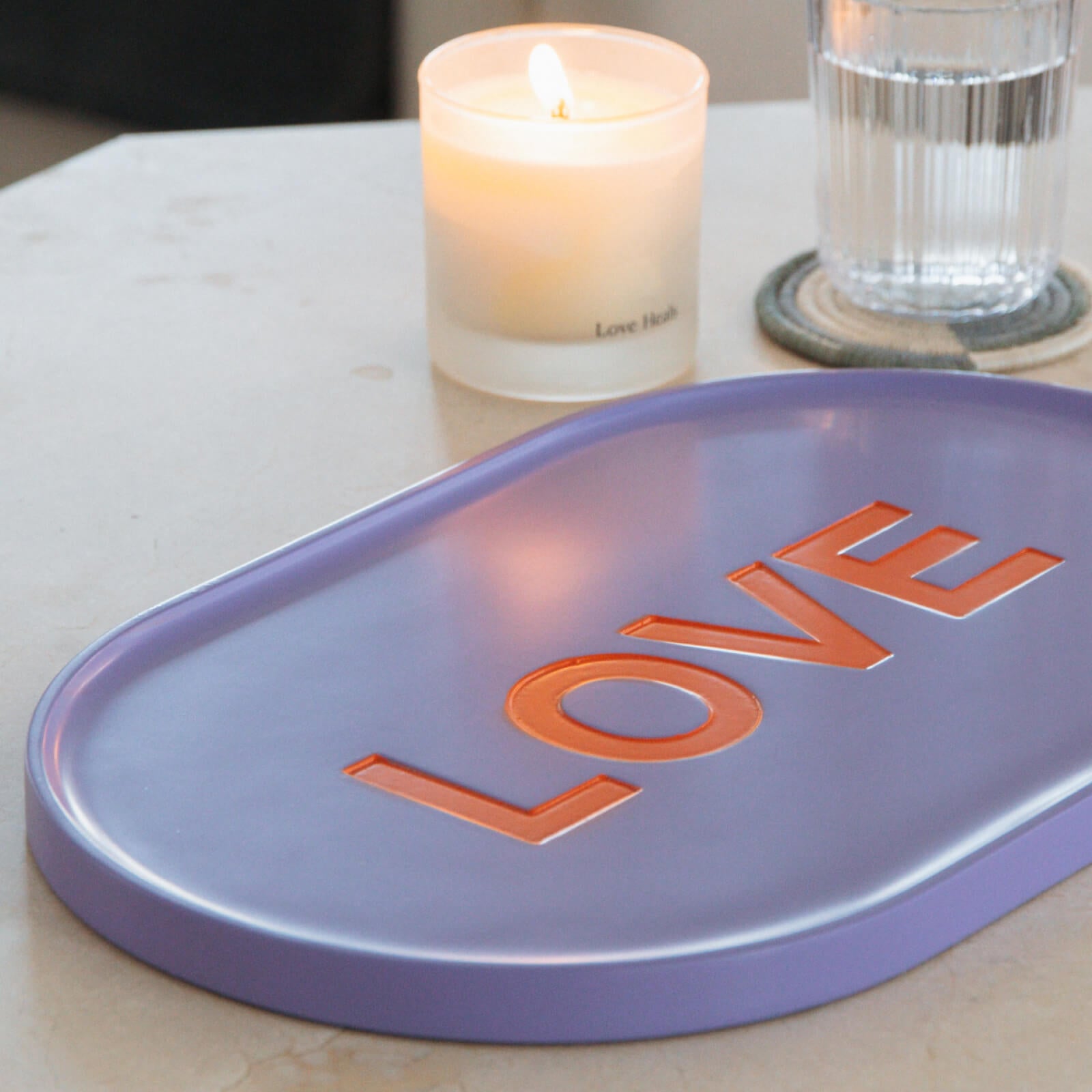 Wooden Hand Painted Tray